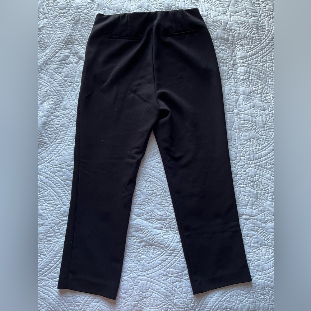 LOFT High Waist Elastic Black Dress Pants - Picture 3 of 5